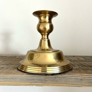 Brass candlestick